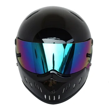 

2020 CRG ATV-2 Motorcycle Racing Helmet Full Face Karting Car Capacete Motocross Professional Helmet General Black Red