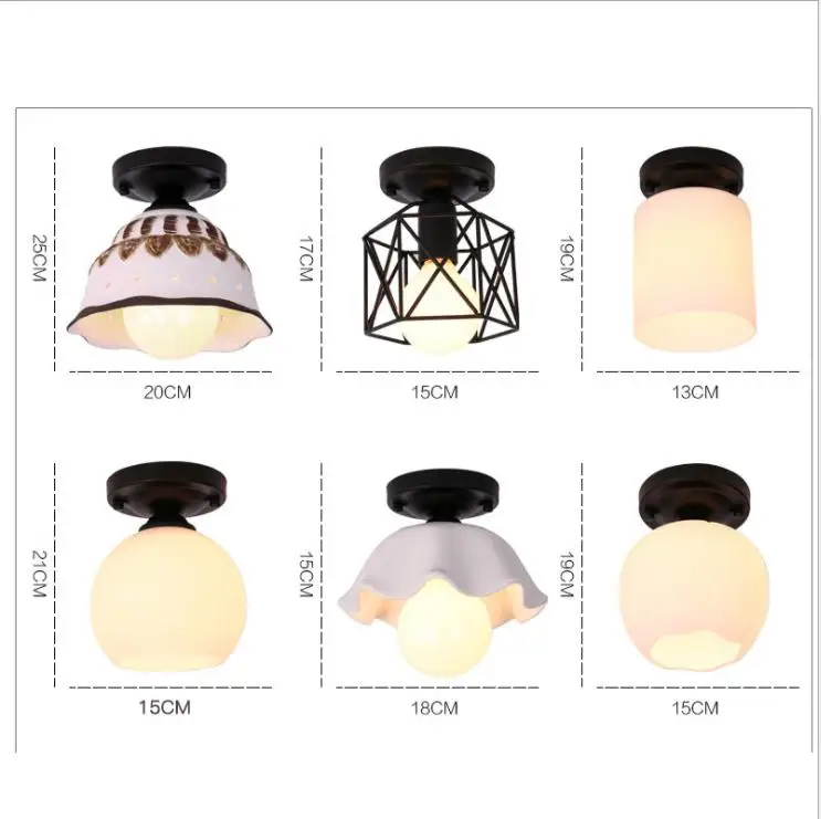 

Simple and modern led ceiling lamp single head living room staircase aisle balcony lamp corridor interior lamp