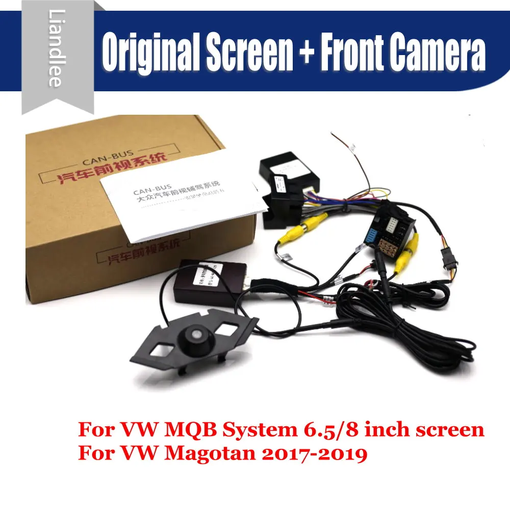 

For Volkswagen VW Magotan 2017 2018 2019 Car Front View camera Parking System CANBUS Original Screen AUTO Rear Reverse CAM