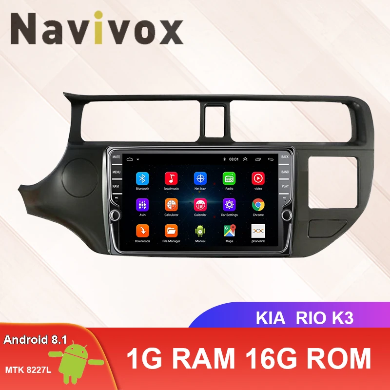

Android Car DVD Player for KIA Rio K3 2012 2013 2014 2015 2016 multimedia GPS Navigation Radio video player