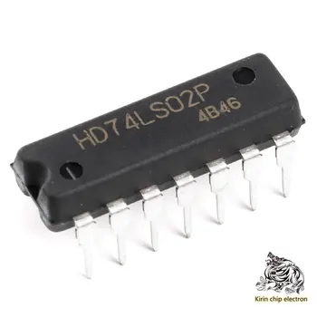 

10PCS/LOT HD74LS02P dip-14 2 input four or non-gate logic gate IC chip HD74LS02