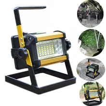 36 светодиодный Перезаряжаемые Портативный Открытый Кемпинг Прожектор Светильник Спот Рабочий фонарь кемпинг фонарь для рыбалки монден aDropshipping