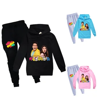 

Boys Girls Clothes Fashion Me Contro Te Hooded Cotton Long Sleeve T Shirt Kids Clothes Fall Outfits Spring Children Unisex