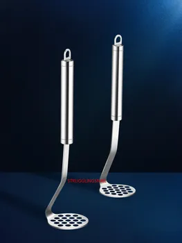 

Stainless Steel Kitchen Gadget Potato Masher Press Cooking Tool Mashed Potatoes Wavy Pressure Ricer Kitchen Accessories 1PCs