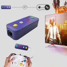 Без задержки беспроводной Bluetooth Джойстик Адаптер приемник подходит с USB кабелем для GameCube/Classic Editions/wii Classic