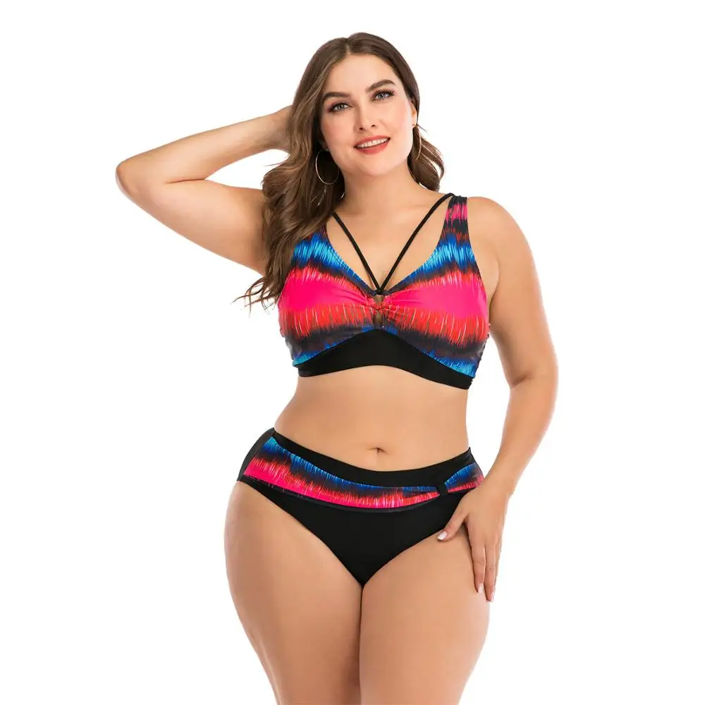 Swimsuit Women's Swimsuit with High Waist Female Swimsuits Separate Swimwear Women's Large Size Bikinis 2020 Woman Plus Size 4xl Swimsuit Women's Swimsuit with High Waist Female Swimsuits Separate Swimwear Women's Large Size Bikinis 2020 Woman Plus Size 4xl