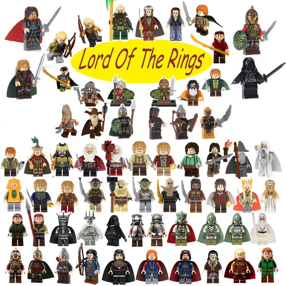 

PG8160 PG8150 PG8148 Single Sale Building Blocks Lord of the Rings Hobbit Figures Baggins Action For Children Toys