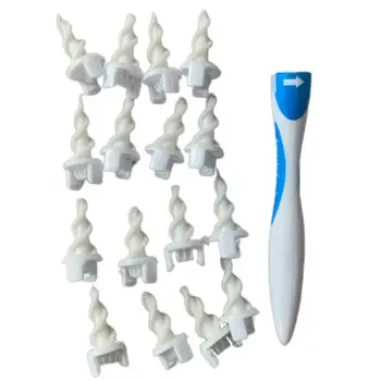 

Flexible Soft Spiral Ear Wax Cleaner Removal Ear Cleaning Cleaner Tool Swabs Pick Remover Ear Care Tool with 16 Heads Tool Kit