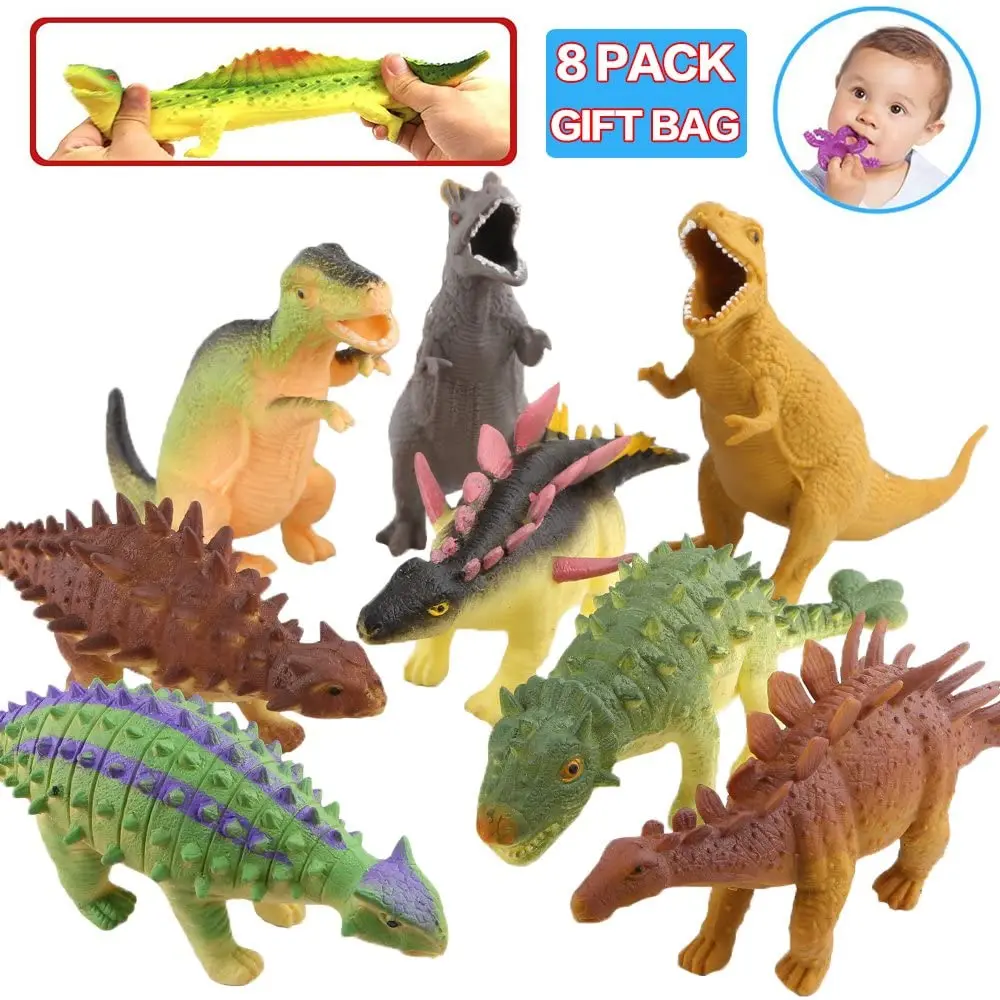 rubber dinosaurs