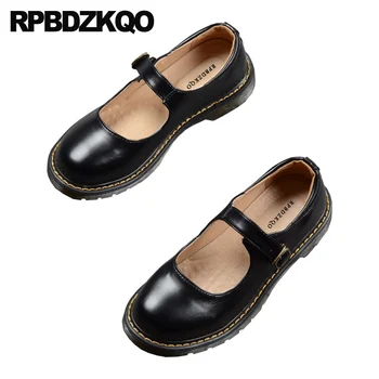 

designer round toe comfy size 35 mary jane vintage ladies flats comfortable brown black 2019 cheap shoes china women chinese