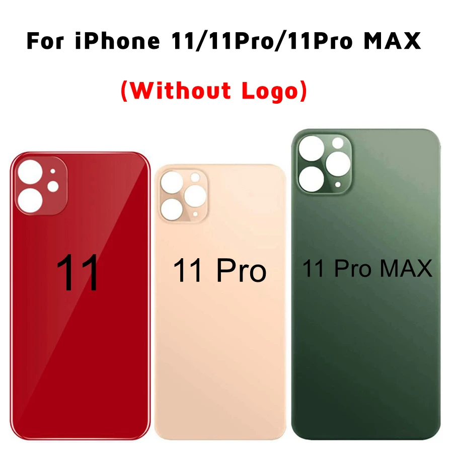 New Back Glass Replacement For Iphone 11 11 Pro Max Battery Cover Back Glass Panel 11pro Rear Door Housing Case For Iphone 11 Aliexpress Cellphones Telecommunications