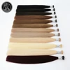 I Tip Keratin Pre bonded Hair Extensions Real Remy Russian Human Hair On The Capsule Fusion Hair 0.8g/s 16 - 20 inch 40g/pack 1