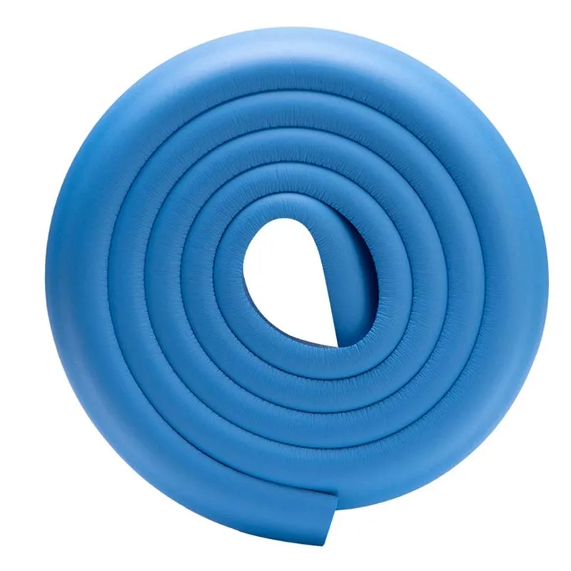 blue 20mm 2 м защитный уголок для Детей Протектор Детские протекторы для мебели угловая Защита детская защитная накладка на углы ленты - Цвет: blue 20mm