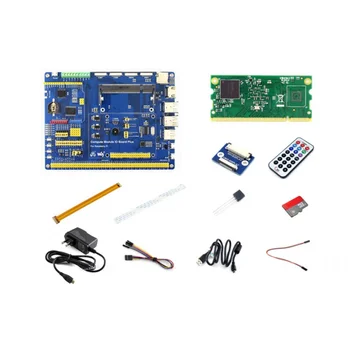 

Raspberry Pi Compute Module 3 Lite Development Kit Type A With Compute Module 3 Lite, Power Adapter Micro SD card Camera cable