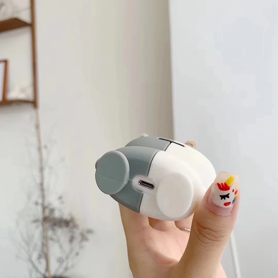 3D чехол для наушников для AirPods, силиконовый чехол с милым мультяшным изображением сакуры, Розовая звезда, Крыло ангела, чехол для Apple Air pods, 2 кольца на палец