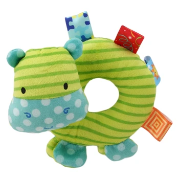 

Kids Baby Animal Handbells Musical Developmental Toy Bed Bells Rattle Gift baby hand grip rod toys BB Stick Hand Bell Toy