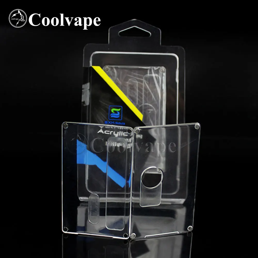 Coolvape SXK прозрачные акриловые панели/двери матовые для BB коробка мод заготовка V4