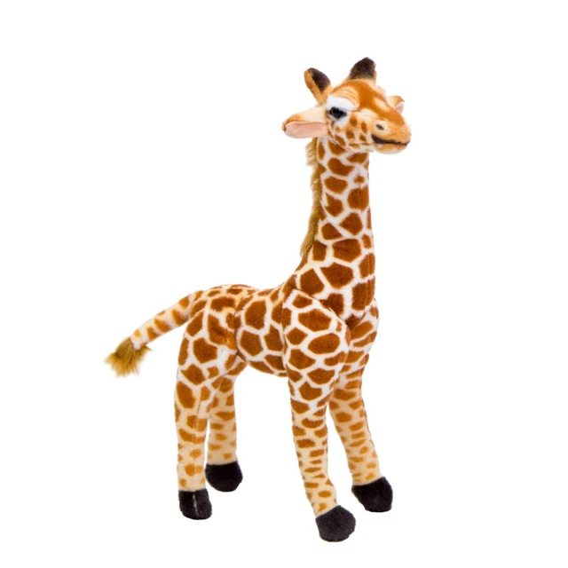 Jirafa de peluche de tamaño grande para niños y niñas, muñeco de felpa  suave de 50-140CM, estilo Kawaii, Decoración de cumpleaños