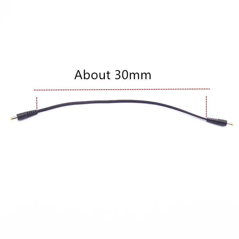 Description Picture 6 of itemDC male to male AV audio Power Plug 5.5mm x 2.1mm Male To 5.5 x 2.1mm Male Adapter Connector Cable Extension Supply Cords