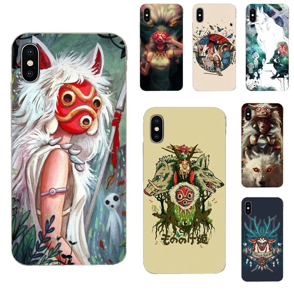Princess Mononoke Best TPU Case Protective For Sony Xperia Z Z1 Z2 Z3 Z4 Z5 compact Mini M2 M4 M5 T3 E3 E5 XA XA1 XZ Premium | Мобильные