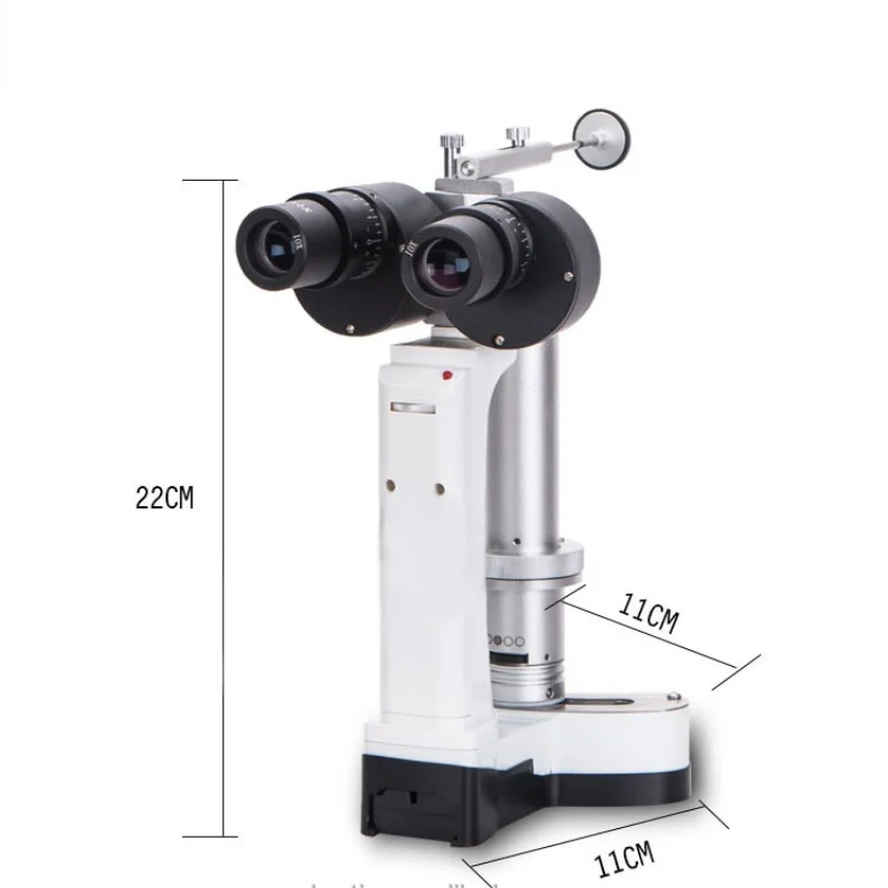 Veterinary Slit Lamp Chin Rest Binocular Microscope Ophthalmic