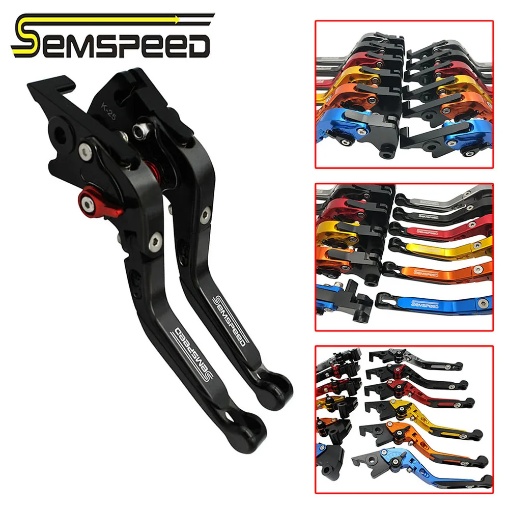 

SEMSPEED For Yamaha Tenere 700 2019 2020 2021 Motorcycle Tenere700 Accessories CNC Extendable Foldable Brake Clutch Hand Levers
