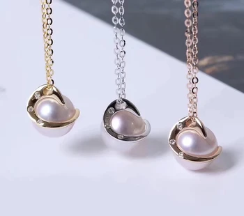 

Starry Sky Design 925 Silver Pendant Mounts Findings Settings Jewelry Part Fitting Women Accessories for Pearls Beads Stones