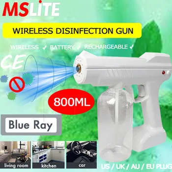 

novedades 2020 wireless battery rechargable nano disinfectant sparyer gun car disinfectant spary fog machine wireless spray