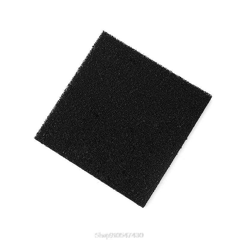10pcs Activated Carbon Foam Black Filter Solder Smoke Absorber ESD Fume Extractor 13cm for Air Filtration Tools D17