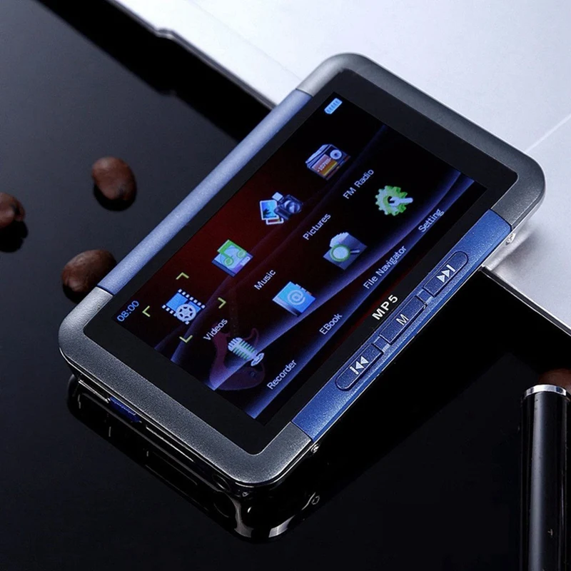 FFYY-3inch Slim Lcd Screen Mp5 Video Music Media Player FM Radio Recorder with USB Cable