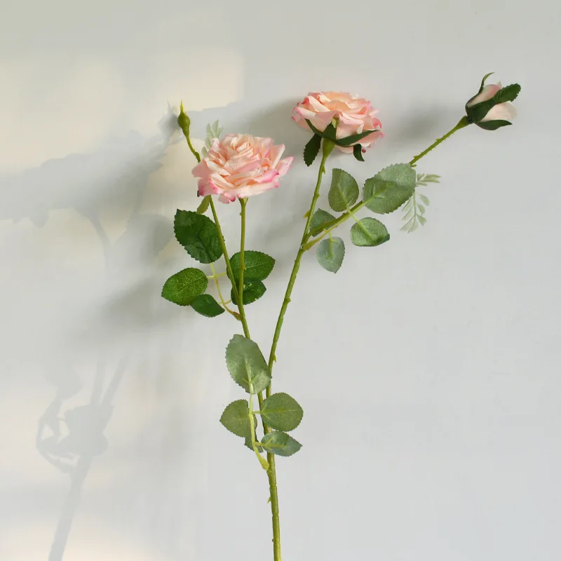 Искусственные розы романтический обеденный стол цветок поддельные Свадебные домашние цветочные украшения