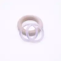 Sutoyuen 30PCS BPA Free Safe Silicone Baby Pacifier Dummy Ring MAN Adapter O Ring ilicone Inner Diameter 21mm 2