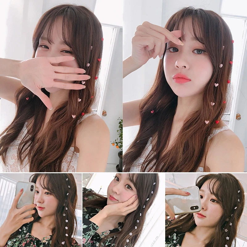 New Korean Version of Pearl Hairpin Accessories Little Fairy Flower Stream line Headdress Hair Bows |