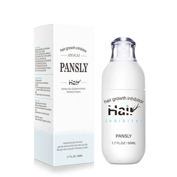 

PANSLY Hair Growth Inhibitor Facial Removal Cream Spray Beard Bikini Intimate Face Legs Body Armpit Painless 50Ml
