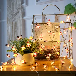 2m 20LED Snowman Christmas Tree LED Garland String Light Christmas Decoration for Home 2021 Christmas Ornaments Natal New Year