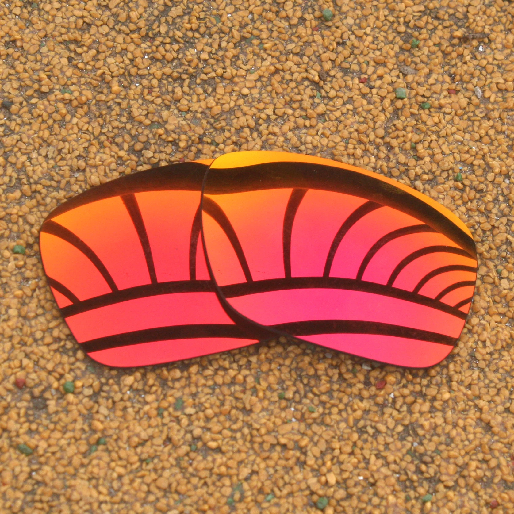 Arancione Rosso Specchio Occhiali Da Sole Polarizzati Lenti Di Ricambio Per Holbrook Cornice Uva Uvb Anti-Riflettente