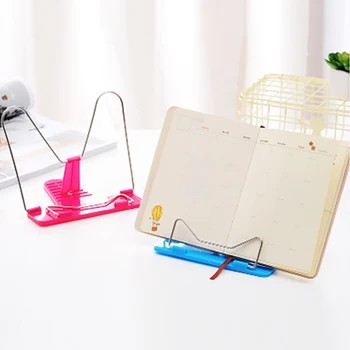 

1Pc Bookends Portable Foldable Reading Book Holder Bookend Stand Reading Book Stand Document Holder