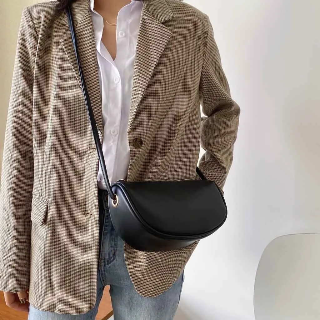 Women Simple Shoulder Messenger Package New Small Bag Retro Wild Phone Bag Small Bags for Women Messenger Bags Leather