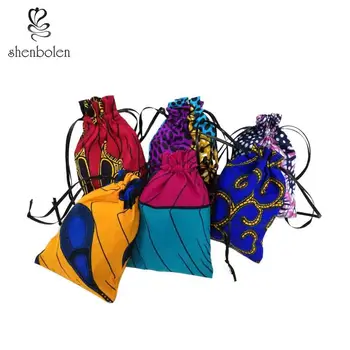 

african gift ankara Coinbag cotton Wax Print bag for Handmade bag Sewing small Gift Coin bag ankara print women bag High Quality