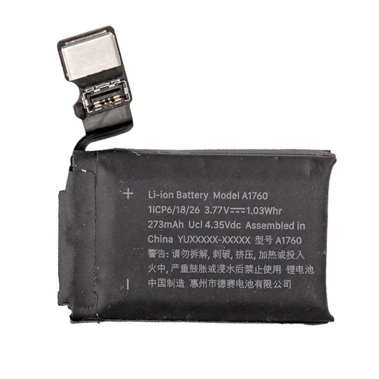 Часы батарея для Apple Watch Series 2 S2 батарея A1760 A1761 334 мАч реальная емкость для Apple Watch 2 замена батареи