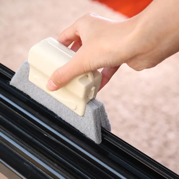 Removable Window Groove Cleaning Tool Brush Door And WIndow Slot Small Dust brush | Дом и сад