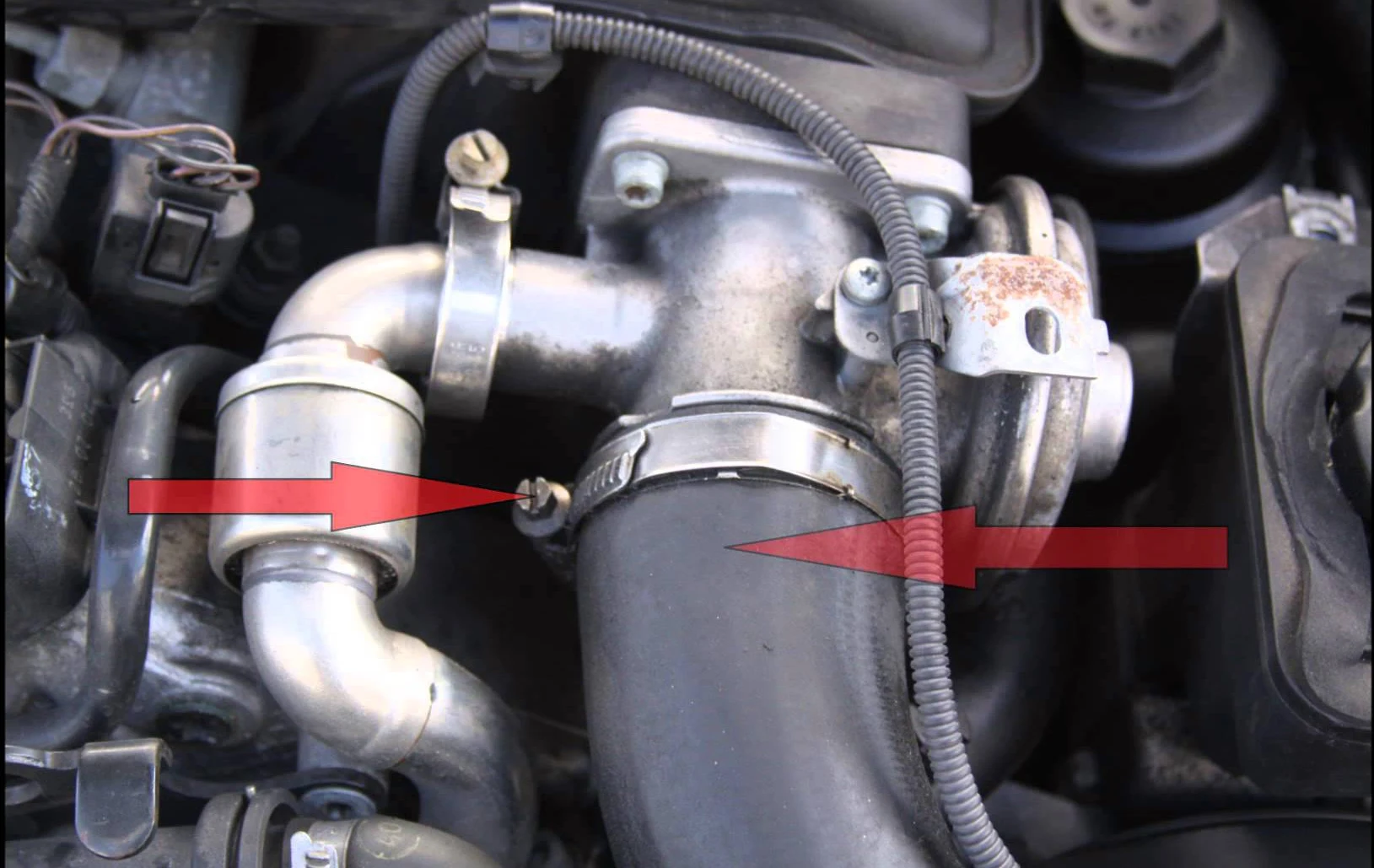 Алюминиевый EGR комплект гашения байпас для BMW E46 318d 320d 330d 330xd 320cd 318td 320td EGR1117|aluminium