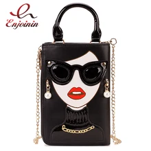 Стиль, сексуальная женская мода, узор, серьги, украшенные, женские сумки, женская сумка через плечо, сумка-мессенджер, повседневная сумка