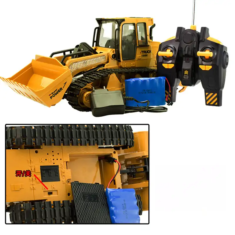 caterpillar rc construction toys