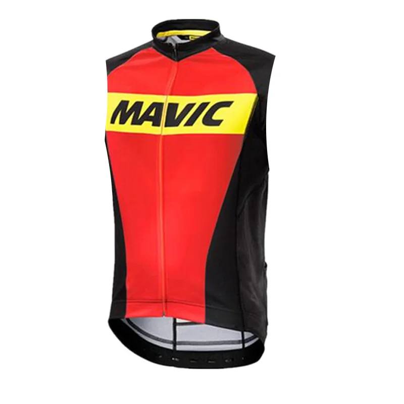 Велоспорт Джерси MAVIC Racing Bike рубашка без рукавов мотобайк, велосипед, велотренажер одежда Ropa Ciclismo летняя одежда для дорожного велосипеда D2103