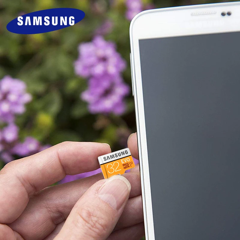 SAMSUNG Microsd Подлинная 256G 128GB 64GB 32GB 16GB 8GB карта памяти класс 10 SDXC класс EVO Плюс микро TF SD карты