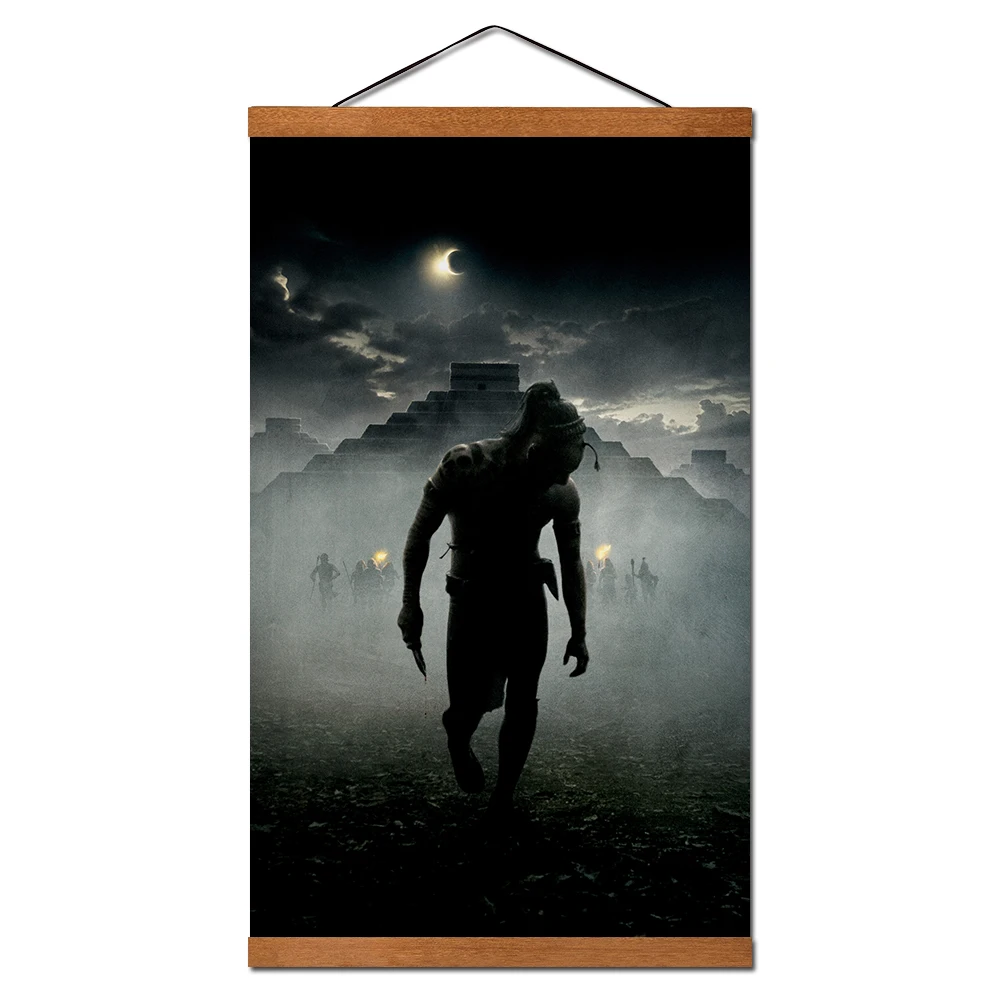 Фильм Apocalypto настенные художественные плакаты и принты подвесной завиток холст