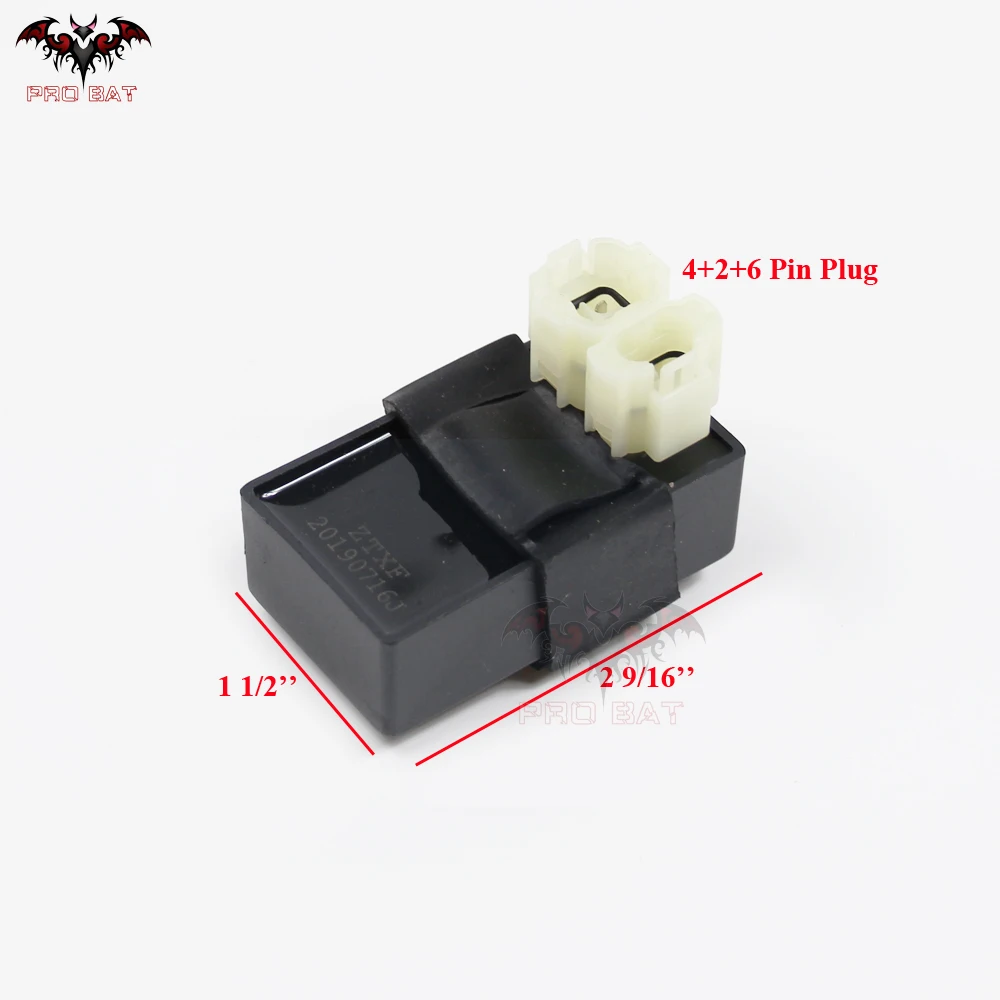 6 Pin AC CDI Коробка для скутера ATV GY6 150cc 125cc 80cc 60cc 50cc SunL Taotao Kazuma Peace JCL Roketa 139QMB 152QMI 157QMJ|cdi