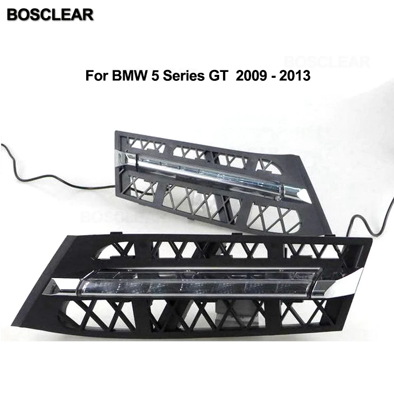 2 шт. автомобиль стиль Автомобильные дневные ходовые огни Led 5 серии Установите