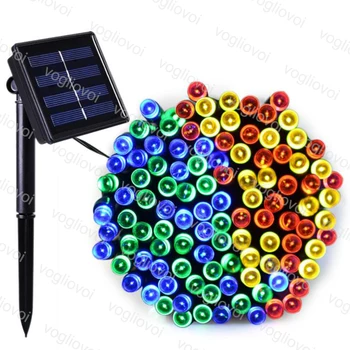 

Vogliovoi Solar Garden Lights String 22M 12M 200 100 RGB Single Color Multicolor 2 Mode For Christmas Holiday